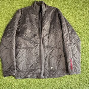 Hurley Men's Jacket Size L Black‎ With Damaged Zipper